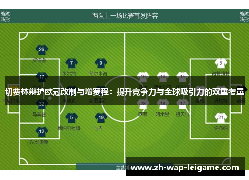 切费林辩护欧冠改制与增赛程:提升竞争力与全球吸引力的双重考量 切费林辩护欧冠改制与增赛程:提升竞争力与全球吸引力的双重考量